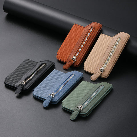 Left-right Flip Mobile Phone Card Bag holder bracket