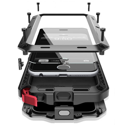 iPhone 16 Pro Max Anti-drop Shock-proof Dust-proof Triple Phone Case