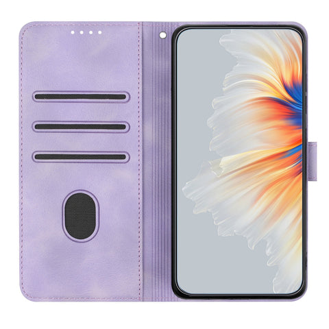 Samsung X Cover7 A24 Smile solid color card wallet mobile phone case