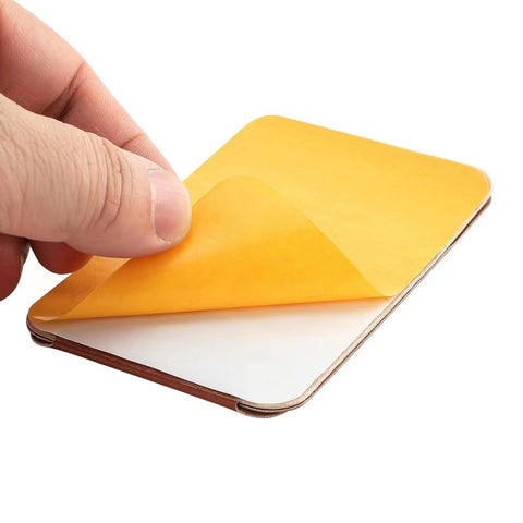 Leather card bag phone holder