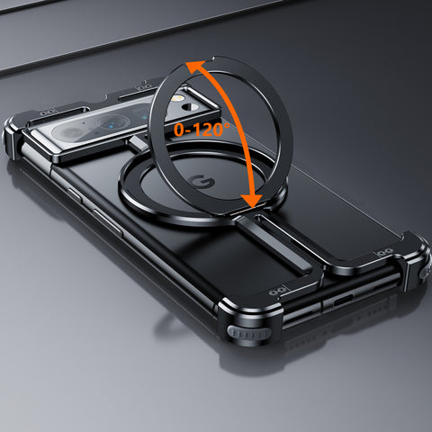 Google Pixel 9 Pro XL Metal magnetic stand phone case