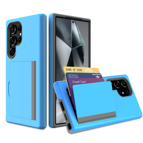 Samsung S24Ultra 2-in-1 card all-inclusive anti-drop phone case