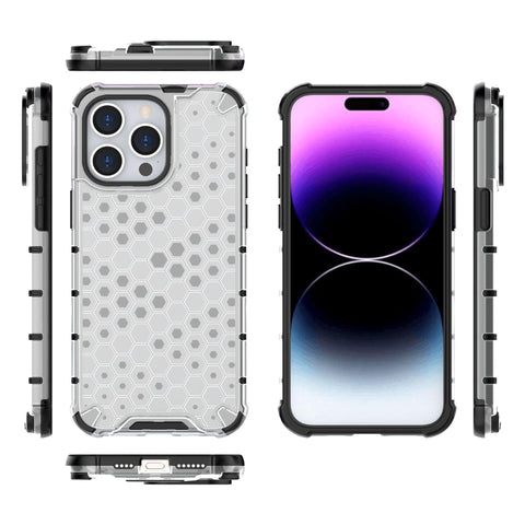 iPhone Honeycomb transparent phone case