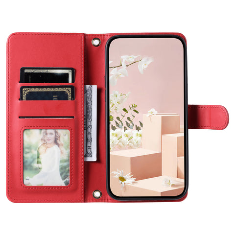 Google 8 PRO Pixel 8A phone rope flip cover card phone case