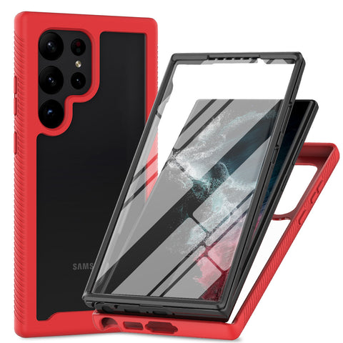Samsung Built-in PET film Starry Sky Screen 360 Protect Phone Case