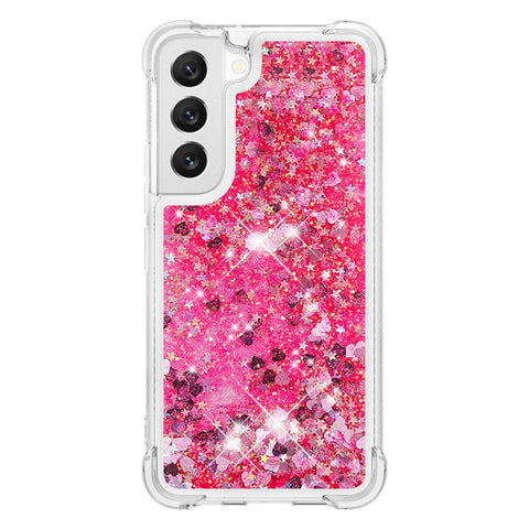 Samsung S25 Ultra S23FE TPU four-corner anti-drop and sand-flowing phone case