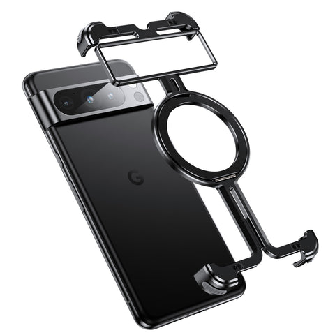 Google Pixel 9 Pro XL Metal magnetic stand phone case