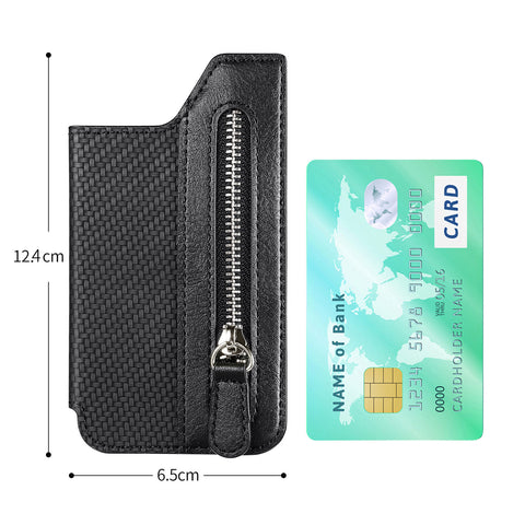 Left-right Flip Mobile Phone Card Bag holder bracket
