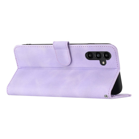 Samsung X Cover7 A24 Smile solid color card wallet mobile phone case