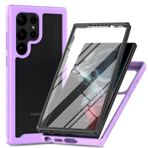 Samsung Built-in PET film Starry Sky Screen 360 Protect Phone Case