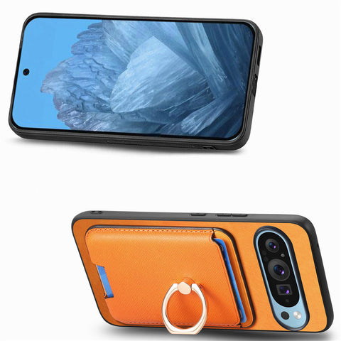 Google 8A Google Pixel9A 9pro Magnetic Card Ring Stand Phone Case