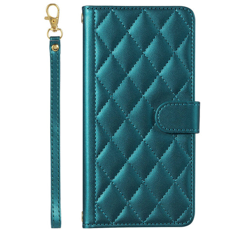 Samsung S24 A55 crossbody card diamond-shaped card slot flip cover phone case
