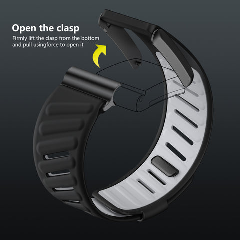 Waterproof Adjustable Silicone Whoop 4.0 Strap Band