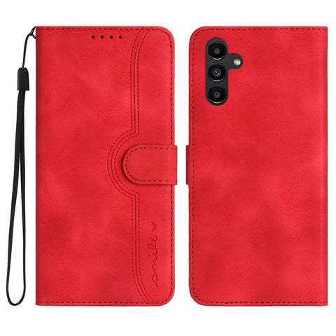 Samsung X Cover7 A24 Smile solid color card wallet mobile phone case