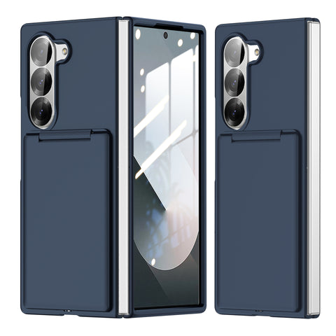 Samsung zfold6 foldable card case holder anti-drop PC mobile phone protective case