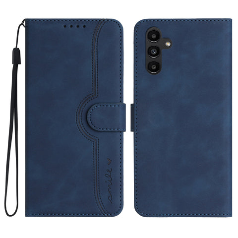 Samsung X Cover7 A24 Smile solid color card wallet mobile phone case