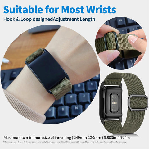 249-120mm Whoop 4.0 Adjustable Length Nylon Loop Wristband