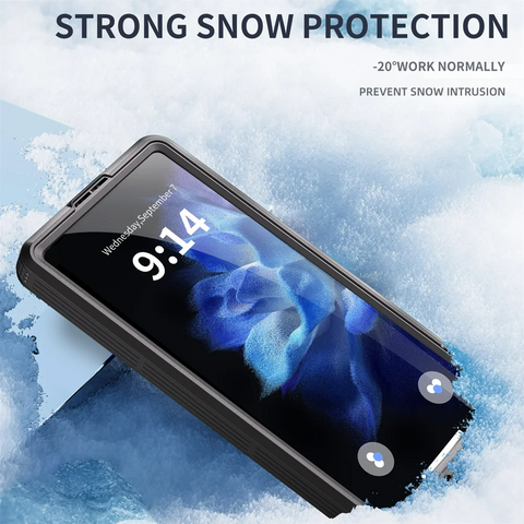 Samsung Galaxy S25 Ultra IP68 Waterproof Magnetic Clear Phone Case