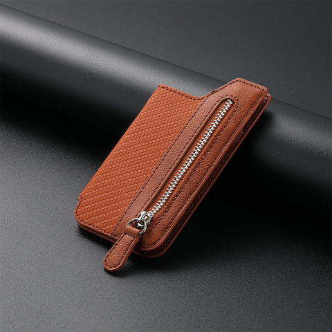 Left-right Flip Mobile Phone Card Bag holder bracket
