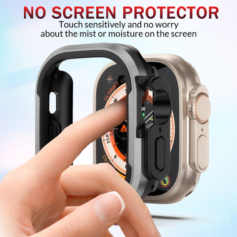 Aluminum Alloy Watch Protective Case for APPLE Watch 7/8/9/10