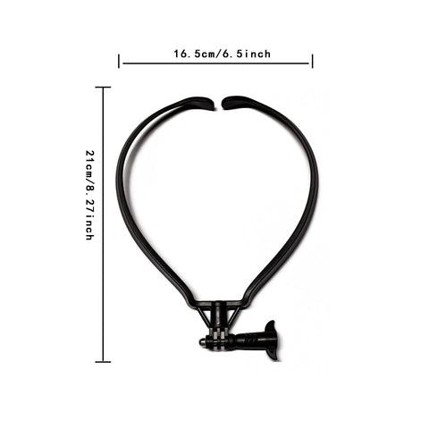 GOPRO12 360 sports neckband Camera Stand