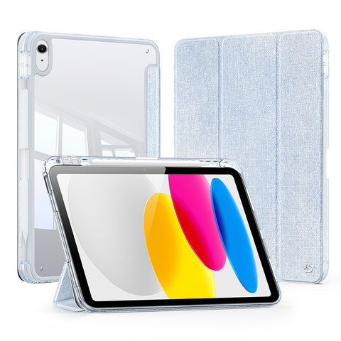 iPad Pro11 Air13 triple folding pen slot painted tablet Protect case