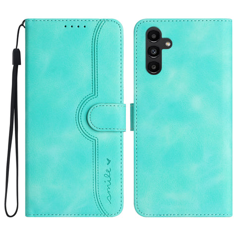 Samsung X Cover7 A24 Smile solid color card wallet mobile phone case