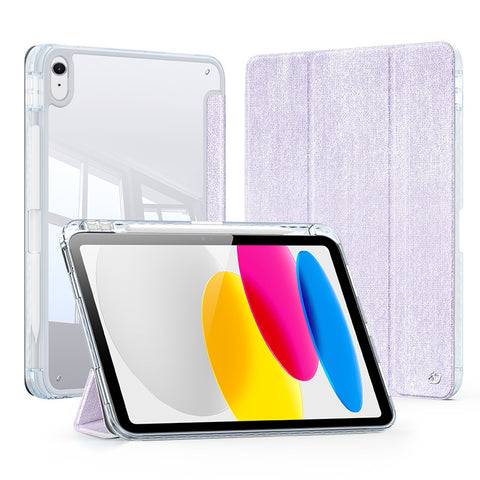 iPad Pro11 Air13 triple folding pen slot painted tablet Protect case