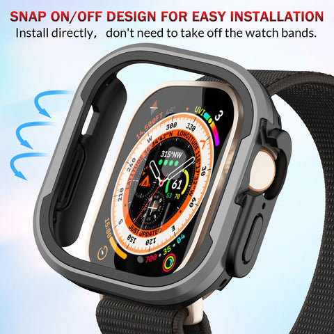 Aluminum Alloy Watch Protective Case for APPLE Watch 7/8/9/10