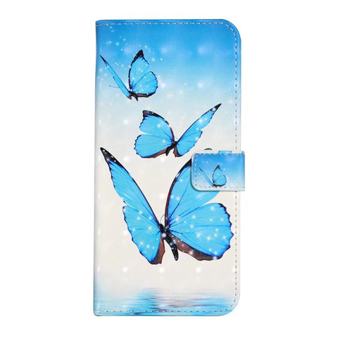 Samsung S23FE A8 3D oil-painted flip cover card wallet protects phone case