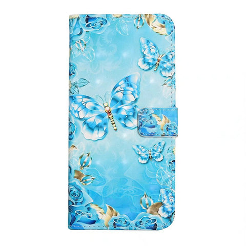 Samsung S23FE A8 3D oil-painted flip cover card wallet protects phone case