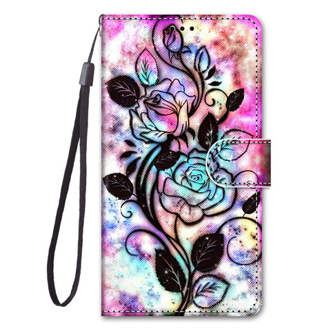 Samsung S25 Plus 3D Painted Leather Protective Phone Case