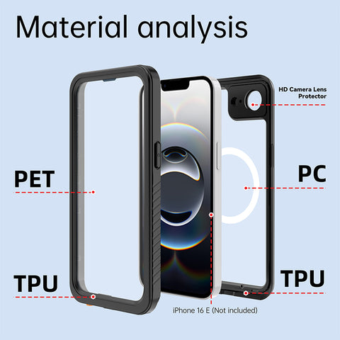 iPhone 16E magnetic waterproof case