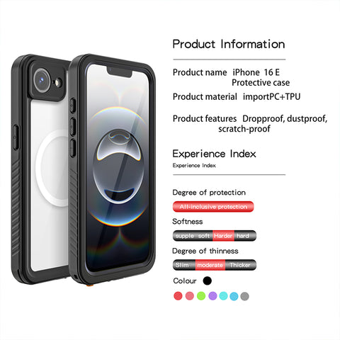 iPhone 16E magnetic waterproof case