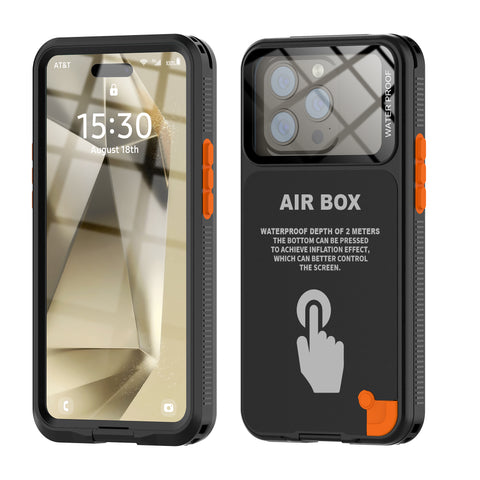iPhone 16 pro max Waterproof Diving Touch Screen Phone Case
