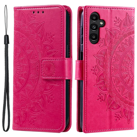Samsung Galaxy S25 Ultra Imprinted Totem PU Leather Wallet Stand Phone Cover