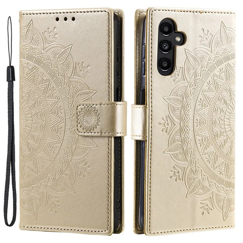 Samsung Galaxy S25 Ultra Imprinted Totem PU Leather Wallet Stand Phone Cover