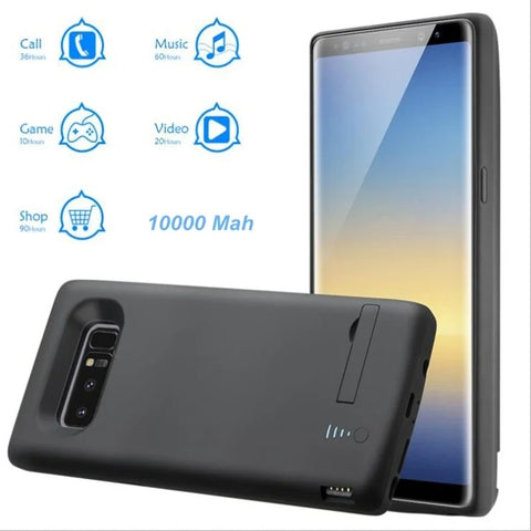 Samsung Galaxy S24 S23 Ultra S22 S8 S10 S10e Note 8 9 10 20 S20 Plus S20 FE S21 Ultra 10000mAh Power Bank  Battery Case