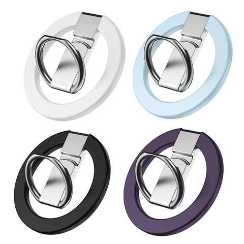 Samsung iPhone Strong Magnetic MagSafe Removable Mobile Phone Grip Kickstand Ring Holder Stand