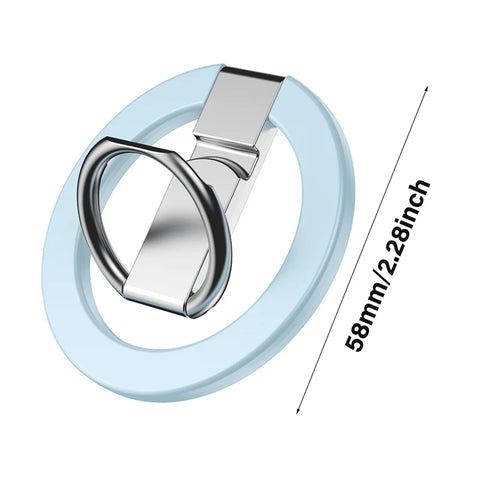 Samsung iPhone Strong Magnetic MagSafe Removable Mobile Phone Grip Kickstand Ring Holder Stand