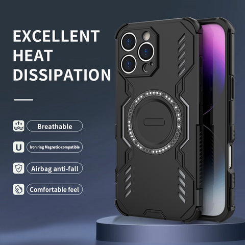 iPhone heat dissipation magnetic phone case protective cover