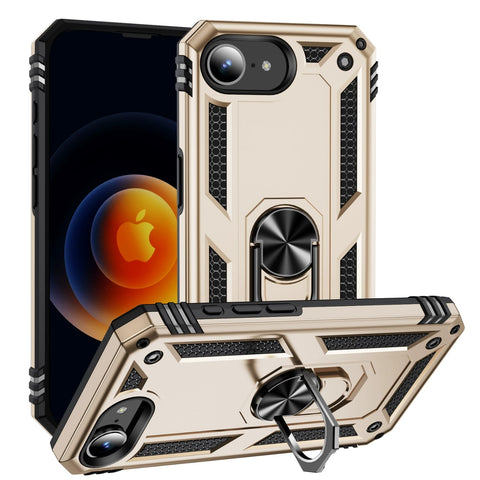 iPhone Non-commissioned Officer car magnetic stand anti-drop phone case