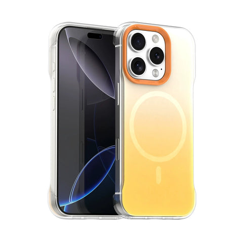 iPhone gradient borderless magnetic phone case