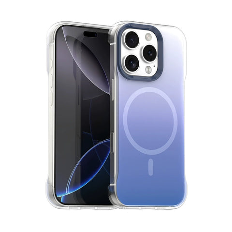 iPhone gradient borderless magnetic phone case