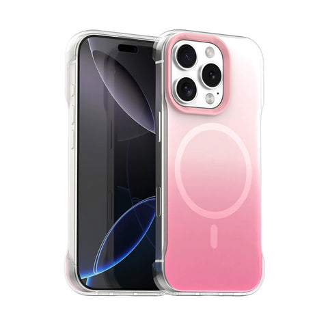 iPhone gradient borderless magnetic phone case
