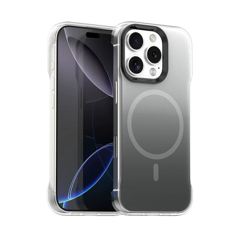 iPhone gradient borderless magnetic phone case