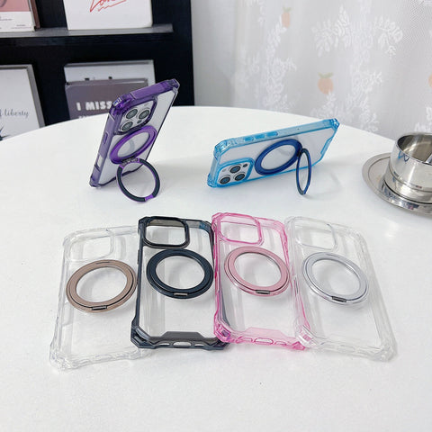iPhone crossbody lanyard magnetic phone case