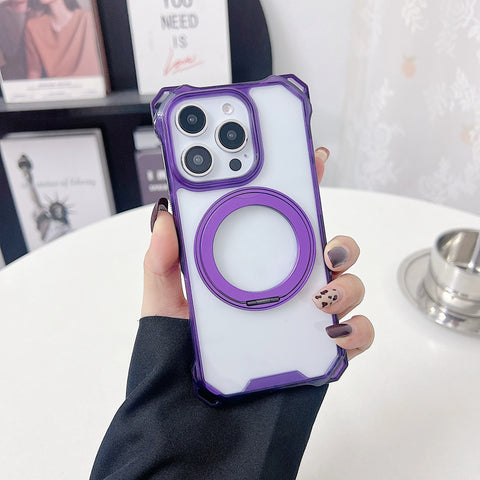 iPhone crossbody lanyard magnetic phone case