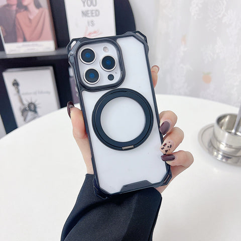 iPhone crossbody lanyard magnetic phone case
