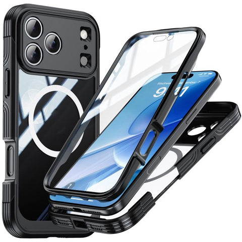 iPhone 17 Pro Max Life Waterproof MagSafe Magnetic Three-proof Phone Case